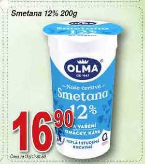 Hruška Olma smetana 12% 200g nabídka