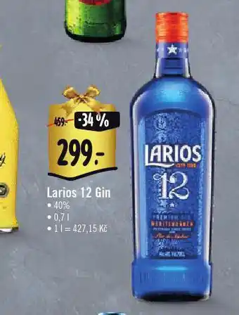 Albert Larios 12 gin nabídka