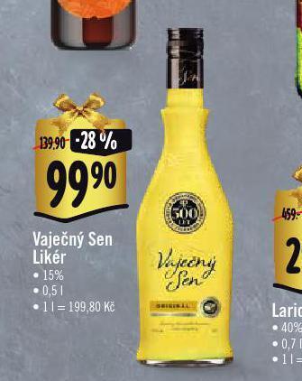 Albert Vaječný sen likér nabídka