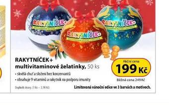 Dr. Max Rakytníček multivitaminové želatinky nabídka