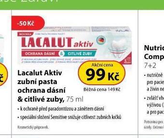 Dr. Max Lacalut aktiv zubní pasta nabídka
