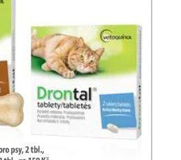 Dr. Max Drontal tablety pro kočky nabídka