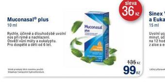 Benu Muconasal plus nabídka