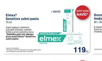 Benu Elmex sensitive zubní pasta nabídka