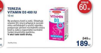 Benu Terezia vitamin d3 400 iu nabídka