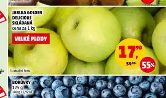 Penny Market Jablka golden nabídka