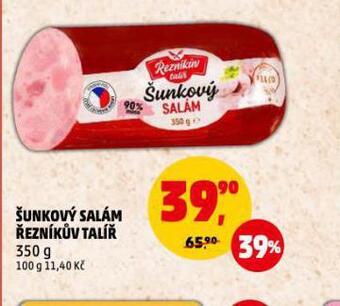 Penny Market Šunkový salám nabídka