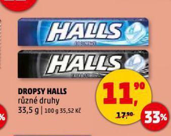 Penny Market Dropsy halls nabídka