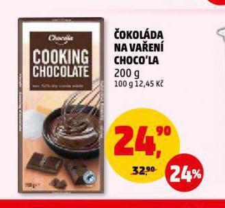 Penny Market Choco´la čokoláda na vaření nabídka