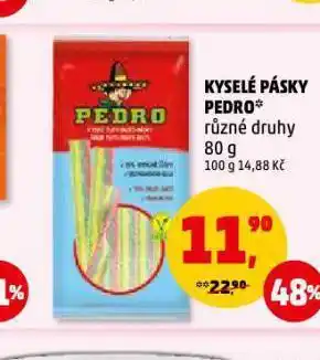 Penny Market Pedro kyselé pásky nabídka