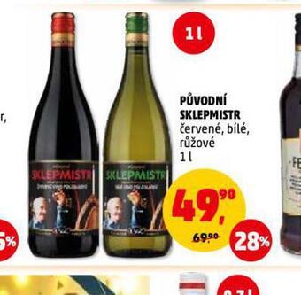 Penny Market Víno původní sklepmistr nabídka