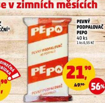 Penny Market Pe-po pevný podpalovač nabídka