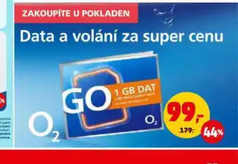 Penny Market Sim karta go o2 nabídka
