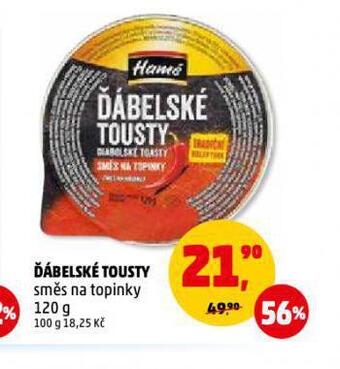 Penny Market Hamé ďábelské tousty nabídka