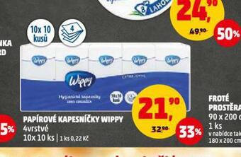 Penny Market Wippy papírové kapesníky nabídka