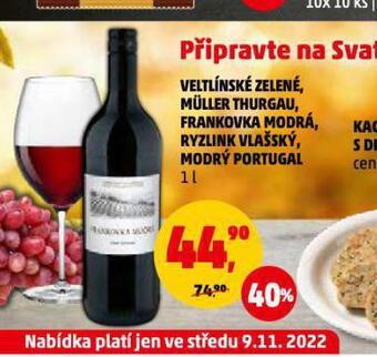 Penny Market Müller thurgau nabídka