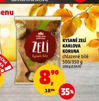 Penny Market Kysané zelí karlova koruna nabídka