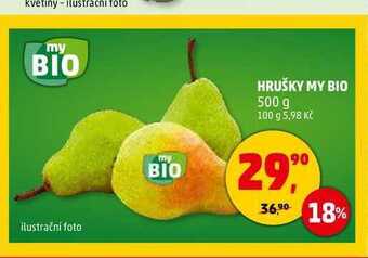 Penny Market Hrušky my bio, 500 g nabídka