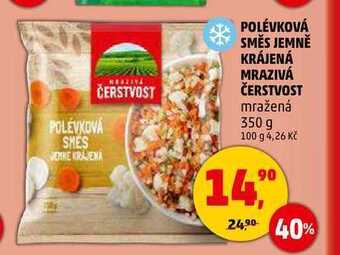 Penny Market Polévková směs jemně krájená mrazivá čerstvost, 350 g nabídka