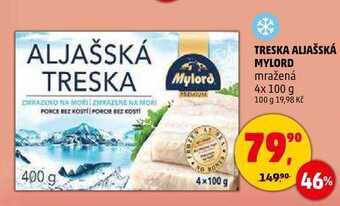 Penny Market Treska aljašská mylord, 4x 100 g nabídka