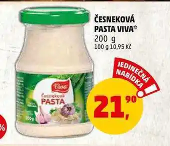 Penny Market Česneková pasta viva, 200 g nabídka