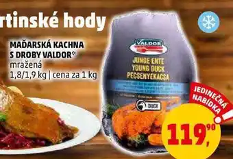 Penny Market Maďarská kachna s droby valdor, 1 kg nabídka