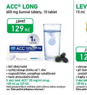 Alphega Lékárna Acc long nabídka