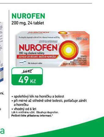 Alphega Lékárna Nurofen nabídka