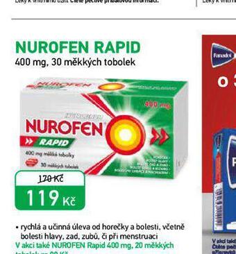 Alphega Lékárna Nurofen rapid nabídka