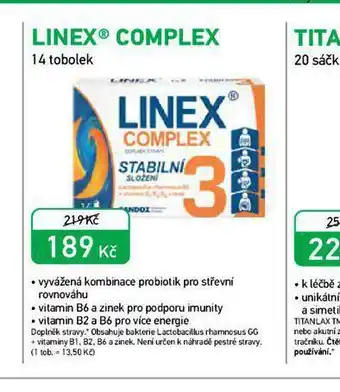 Alphega Lékárna Linex complex nabídka