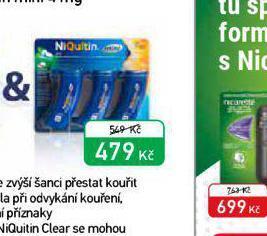 Alphega Lékárna Niquitin nabídka