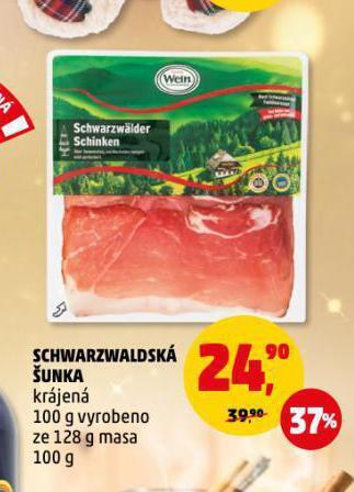 Penny Market Schwarzwaldská šunka nabídka