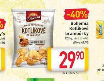 Billa Bohemia kotlíkové brambůrky nabídka