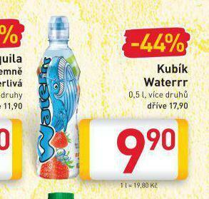 Billa KUBÍK WATERRR nabídka