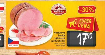 Billa Vocílkova šunka výběrová nabídka