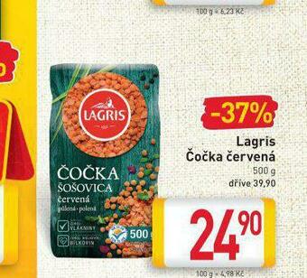 Billa Lagris čočka červená nabídka