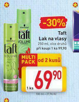 Billa Taft lak na vlasy nabídka