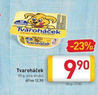 Billa Tvaroháček nabídka