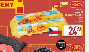 Billa Billa vejce z podestýlkového chovu nabídka