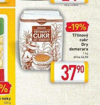 Billa Třtinový cukr nabídka