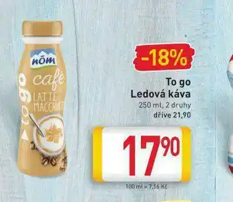 Billa To go ledová káva nabídka