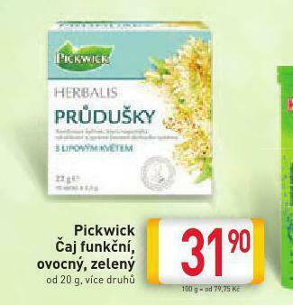 Billa Pickwick čaj nabídka