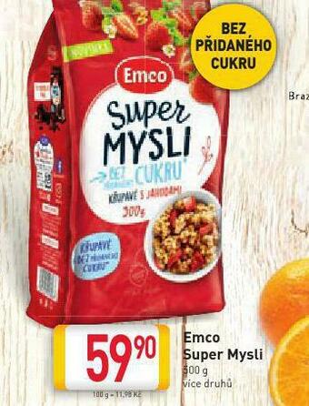 Billa Emco super mysli nabídka