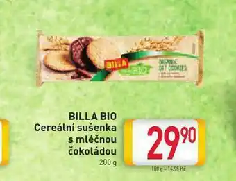 Billa Cereální sušenka nabídka