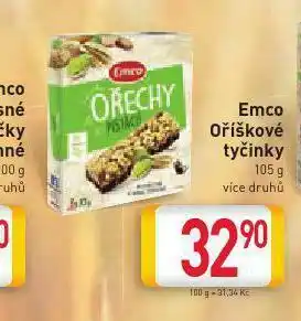 Billa Emco oříškové tyčinky nabídka