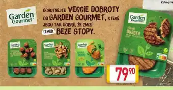 Billa Garden gourmet vegetariánské nabídka