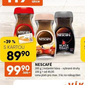 Terno Káva nescafé nabídka