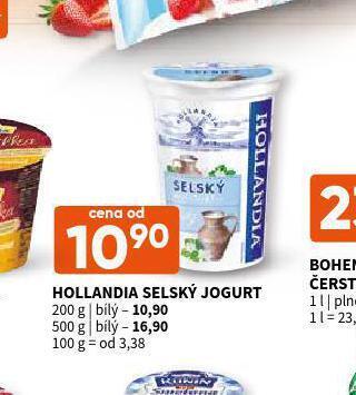 Terno Hollandia selský jogurt nabídka