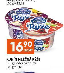 Terno Kunín mléčná rýže nabídka