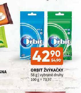 Terno Orbit žvýkačky nabídka